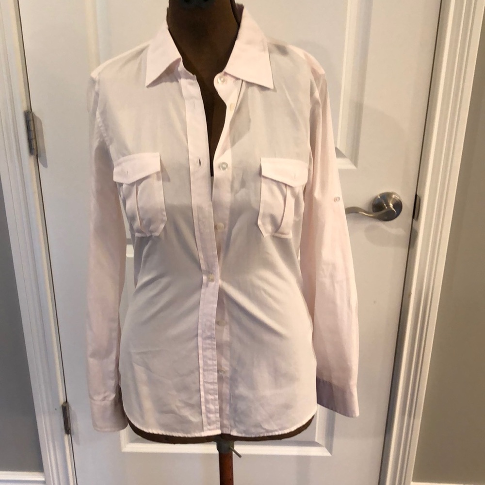J. Crew pink XS button down